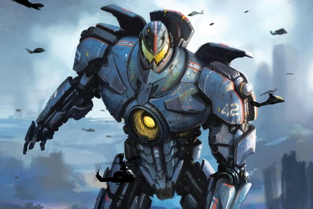 Gipsy Danger and the Jaegers, Pacific Rim